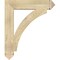 Ekena Millwork Thorton Arts & Crafts Rough Sawn Bracket, Douglas Fir, 6"W x 34"D x 40"H BKT06X34X40THR03RDF - alternate 2